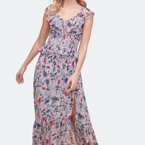 Astr The Label Floral Midi Dress